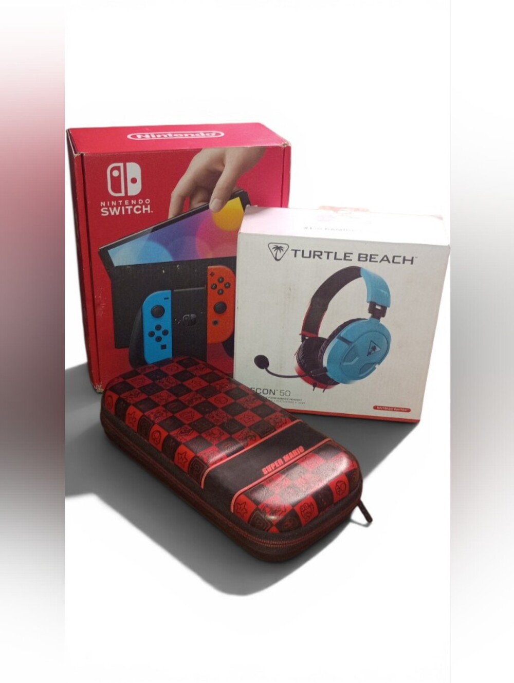 NIB Nintendo switch OLED Mega Bundle Steal - Many Extras!